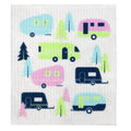Retro Kitchen - Biodegradable Dish Cloth | CARAVANS