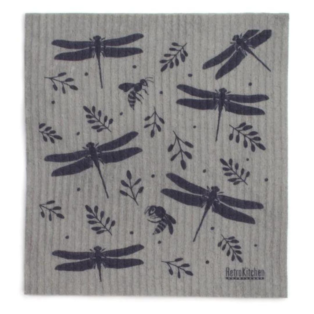Biodegradable Dish Cloth - Dragonfly
