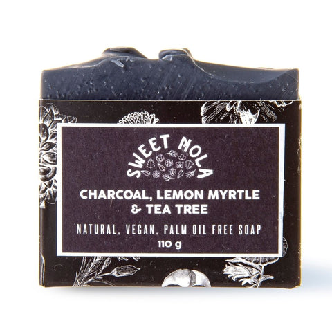 Sweet Nola - Charcoal, Lemon Myrtle and Tea Tree Bar Soap
