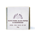 Sweet Nola - Olive Stone, Black Pepper & Cedarwood Bar Soap