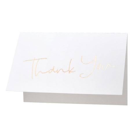 Rose Gold Foil Greeting Card - THANK YOU
