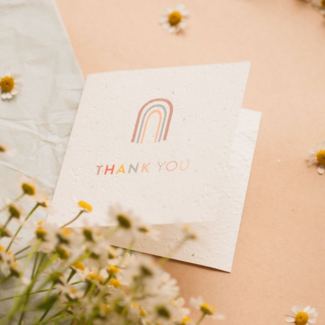 Thank You Plantable Greeting Card
