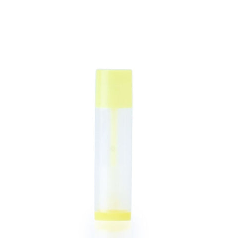 Lip Balm Tube - Yellow/Clear