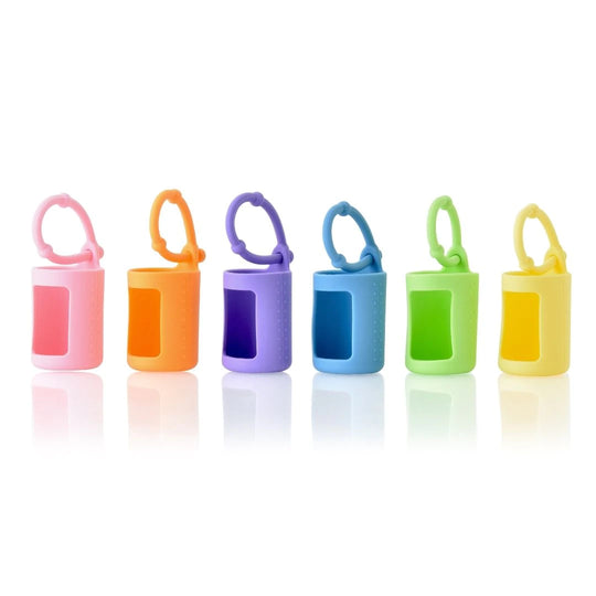 BUNDLE - Silicone Holder to suit 15ml Essential Oil Bottle (6 Pack)