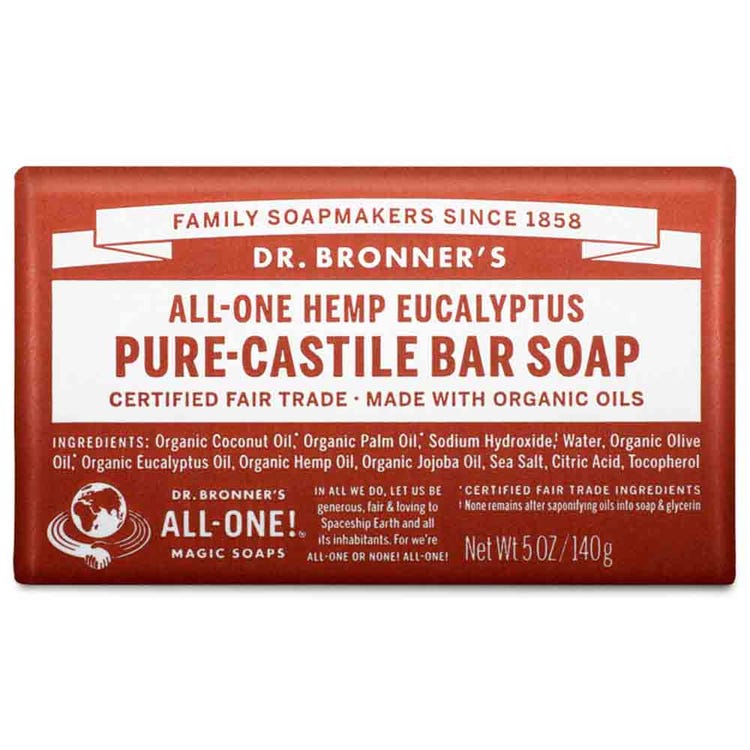 Dr Bronner's Original Bar Soap - Eucalyptus | 140g