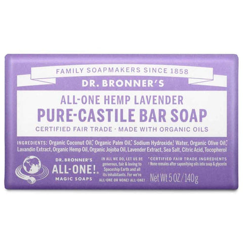 Dr Bronner's Original Bar Soap - Lavender | 140g
