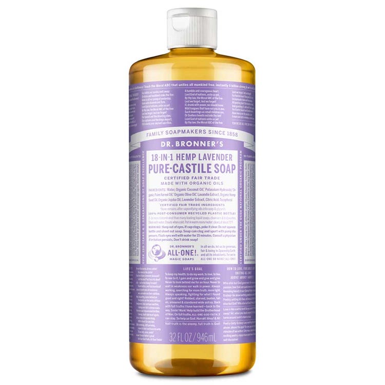 Dr Bronner's Liquid Soap - Lavender